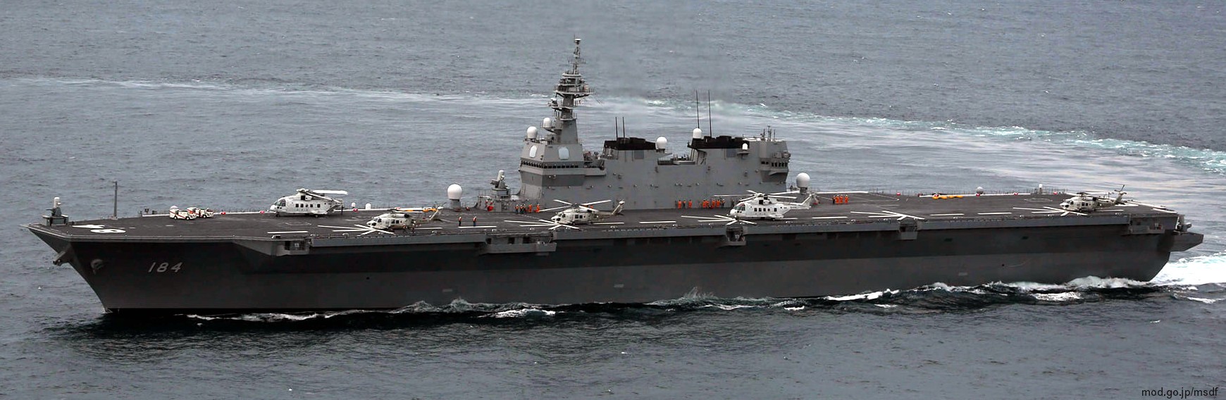 ddh-184 js kaga izumo class helicopter destroyer japan maritime self defense force jmsdf 11