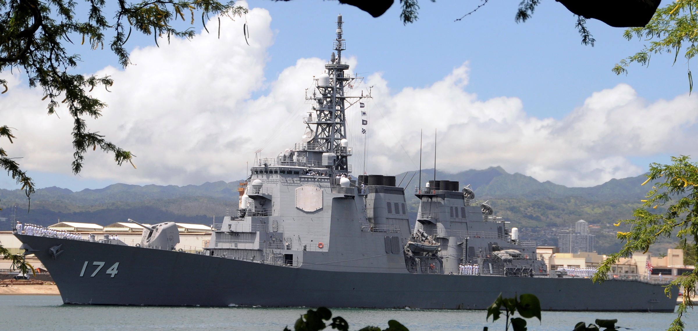 ddg-174 js kirishima kongo class guided missile destroyer aegis japan maritime self defense force jmsdf 22x mitsubishi yokosuka