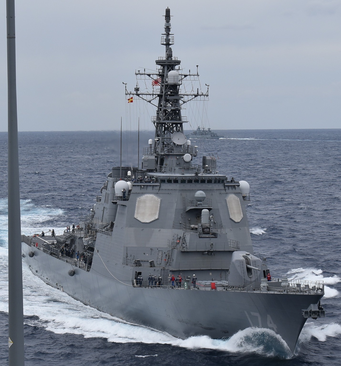 ddg-174 js kirishima kongo class guided missile destroyer aegis japan maritime self defense force jmsdf 51