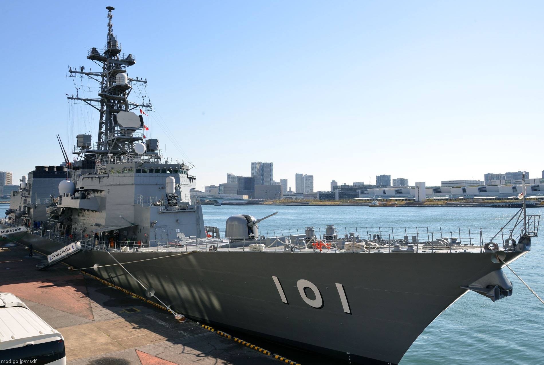 dd-101 js murasame class destroyer japan maritime self defense force jmsdf 40
