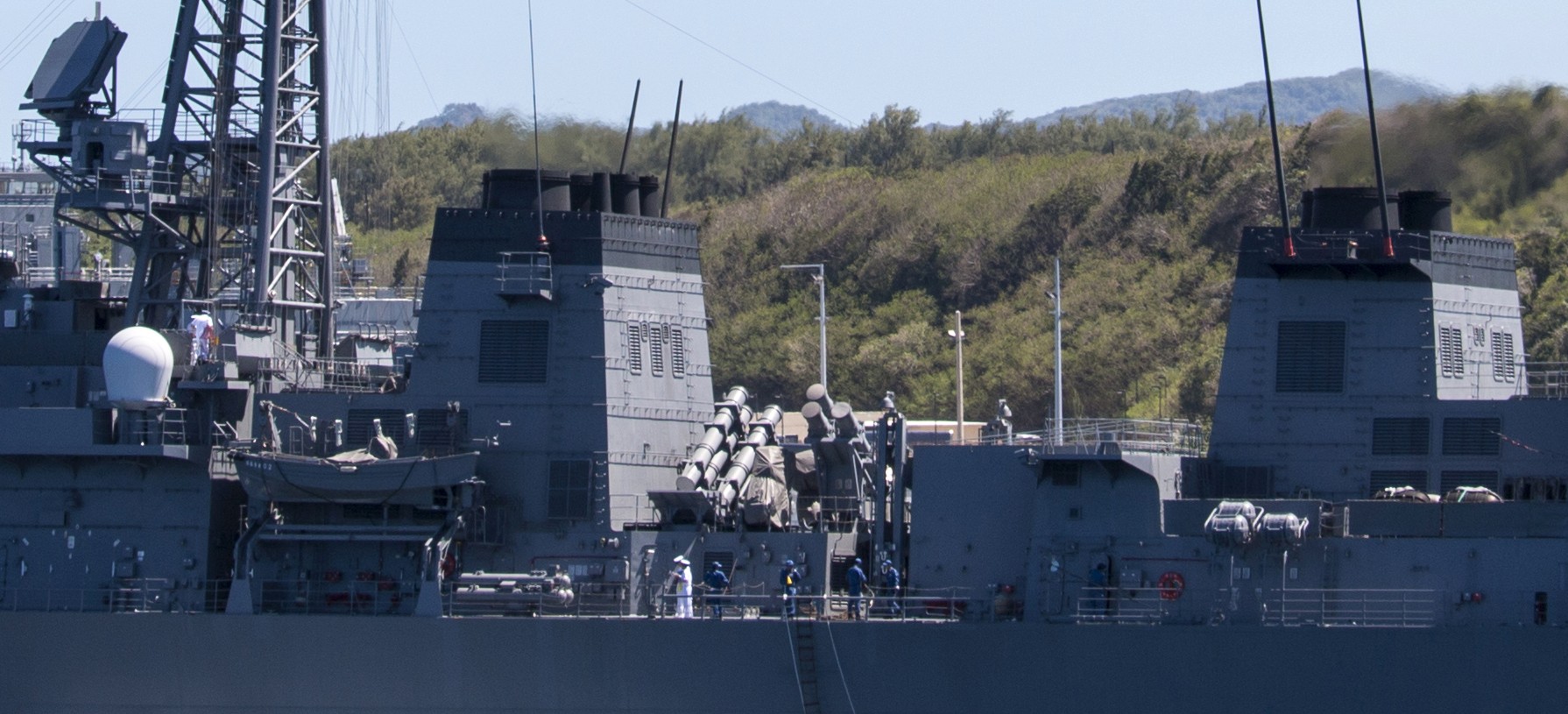 murasame class destroyer japan maritime self defense force jmsdf mk-141 launcher type-90 ssm-1b missile
