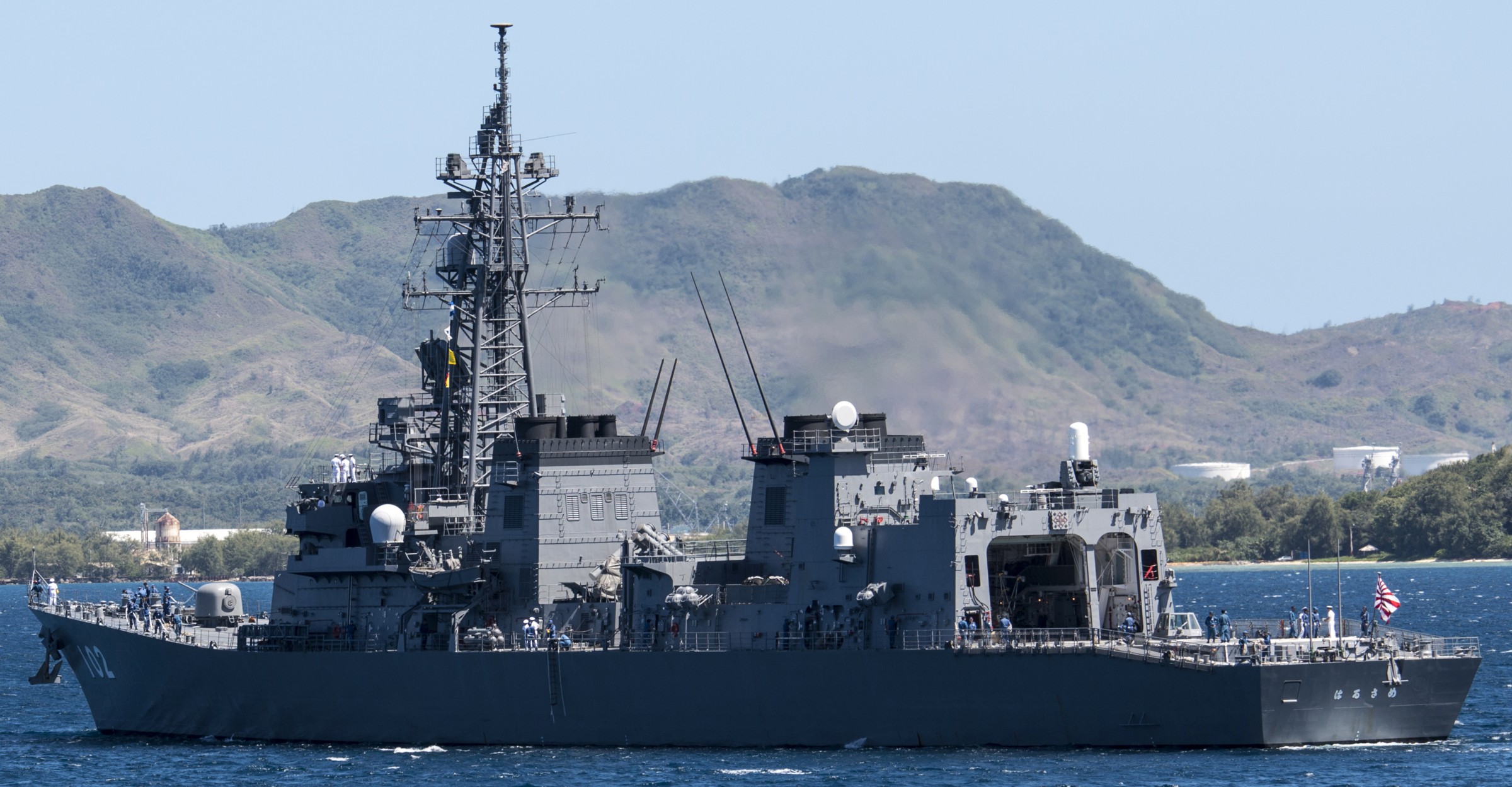 murasame class destroyer japan maritime self defense force jmsdf dd-102 js harusame