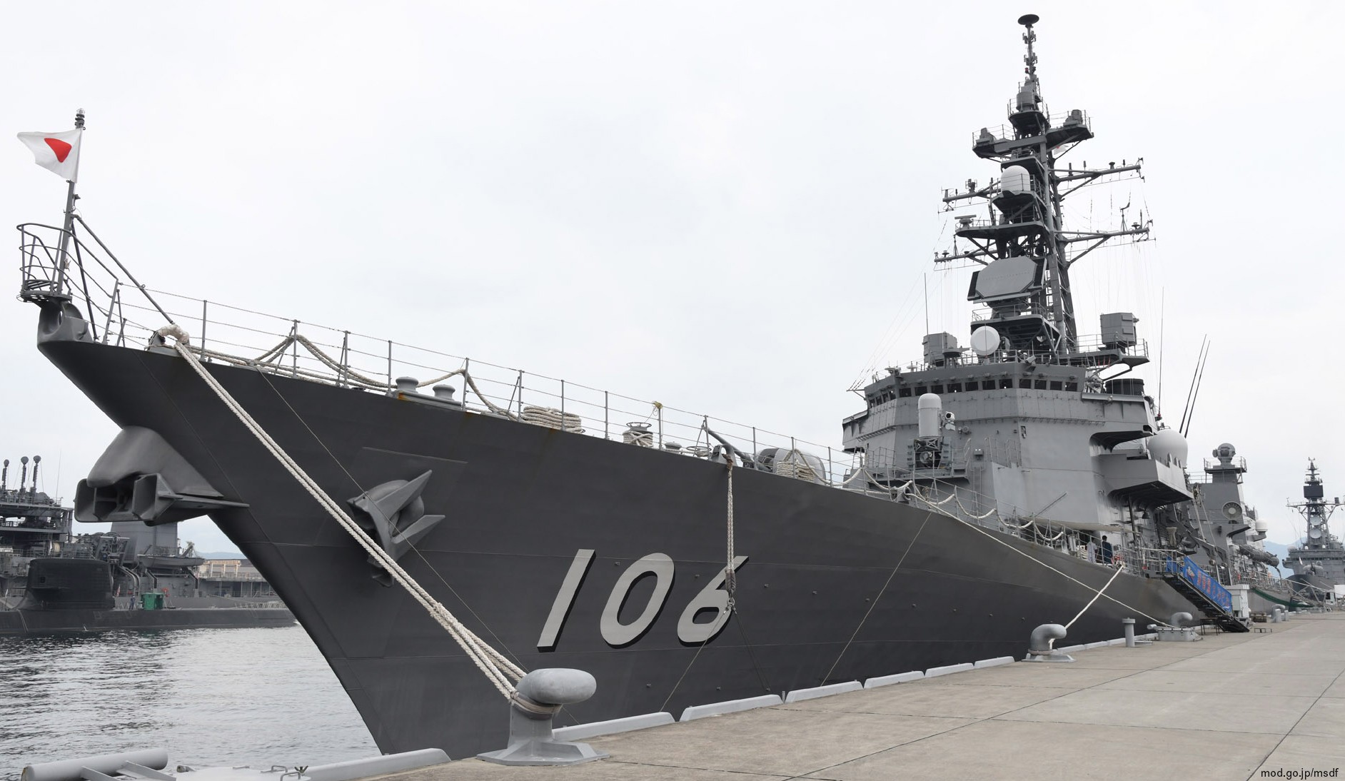 dd-106 js samidare murasame class destroyer japan maritime self defense force jmsdf 41