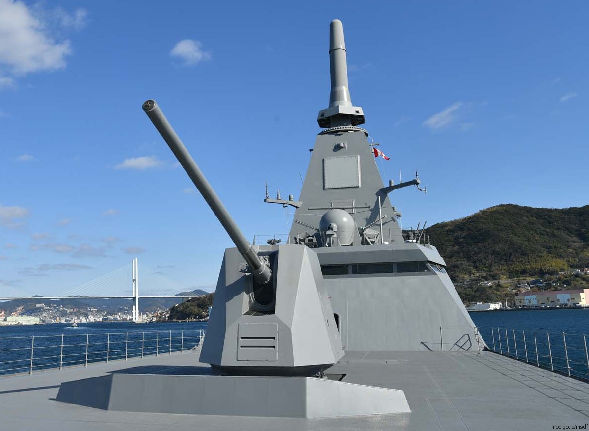 ffm-3 js noshiro mogami class frigate multi-mission japan maritime self defense force jmsdf navy 08 mk.45 gun