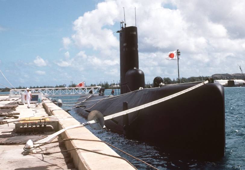 SS-565 JDS Arashio Asashio class submarine harushio michishio japan maritime self defense force jmsdf