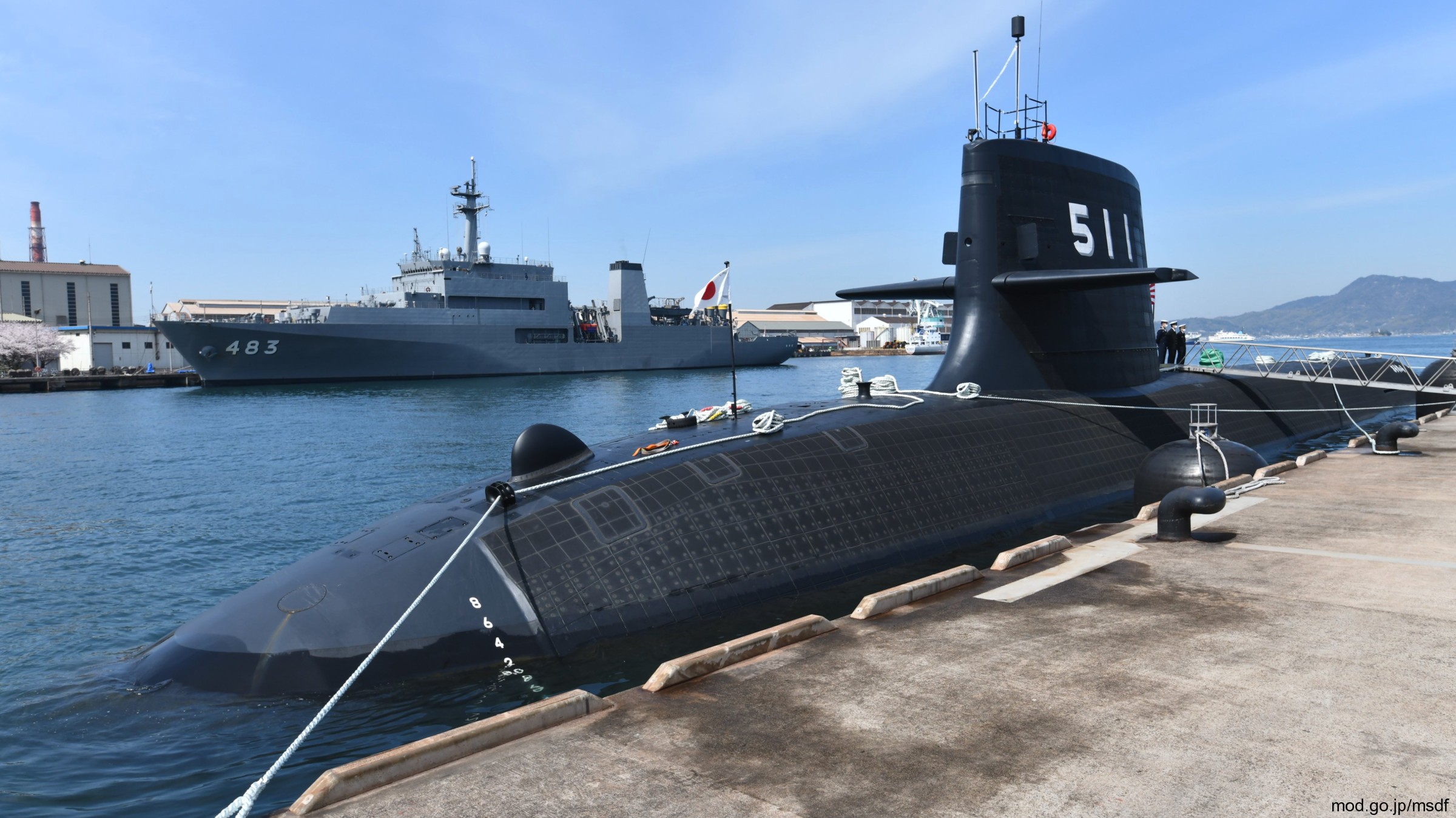 ss-511 js oryu 16ss soryu class attack submarine ssk japan maritime self defense force jmsdf 03