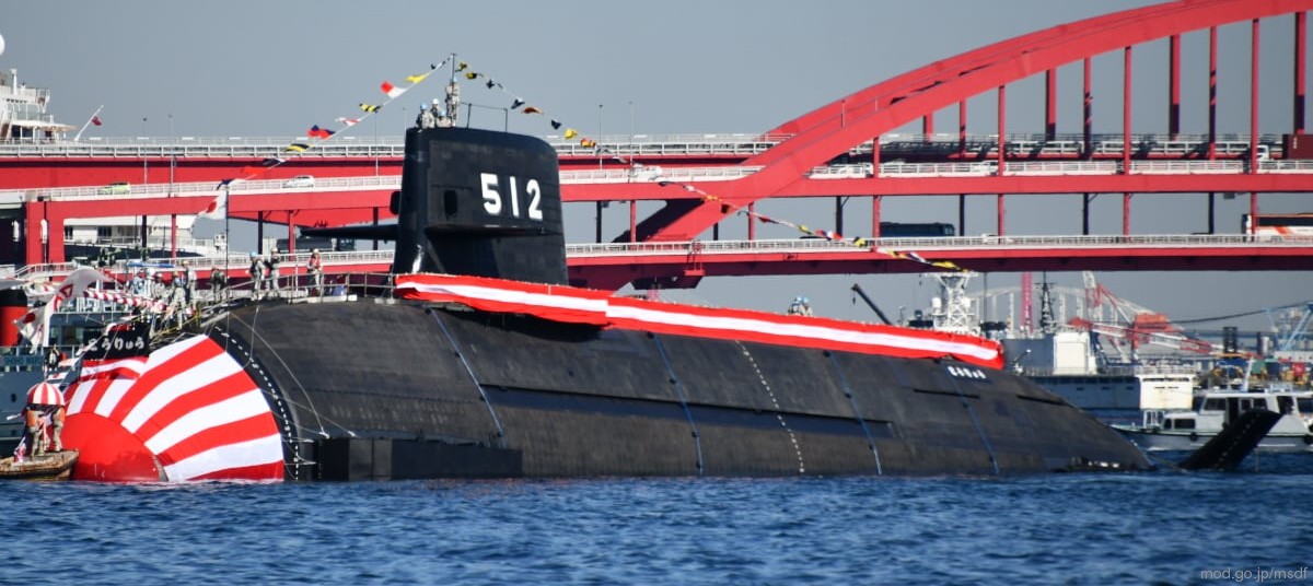 ss-512 js toryu 16ss soryu class attack submarine ssk japan maritime self defense force jmsdf 02
