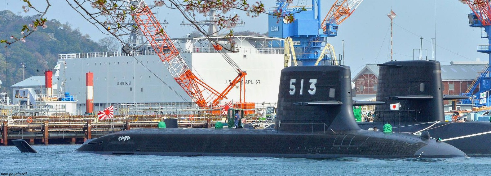 ss-513 js taigei 29ss class attack submarine ssk aip japan maritime self defense force jmsdf 19