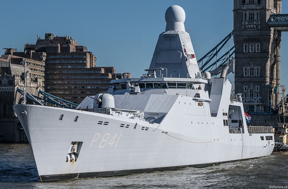 p-841 hnlms zeeland holland class offshore patrol vessel opv royal netherlands navy 02x damen schelde shipbuilding galati vlissingen
