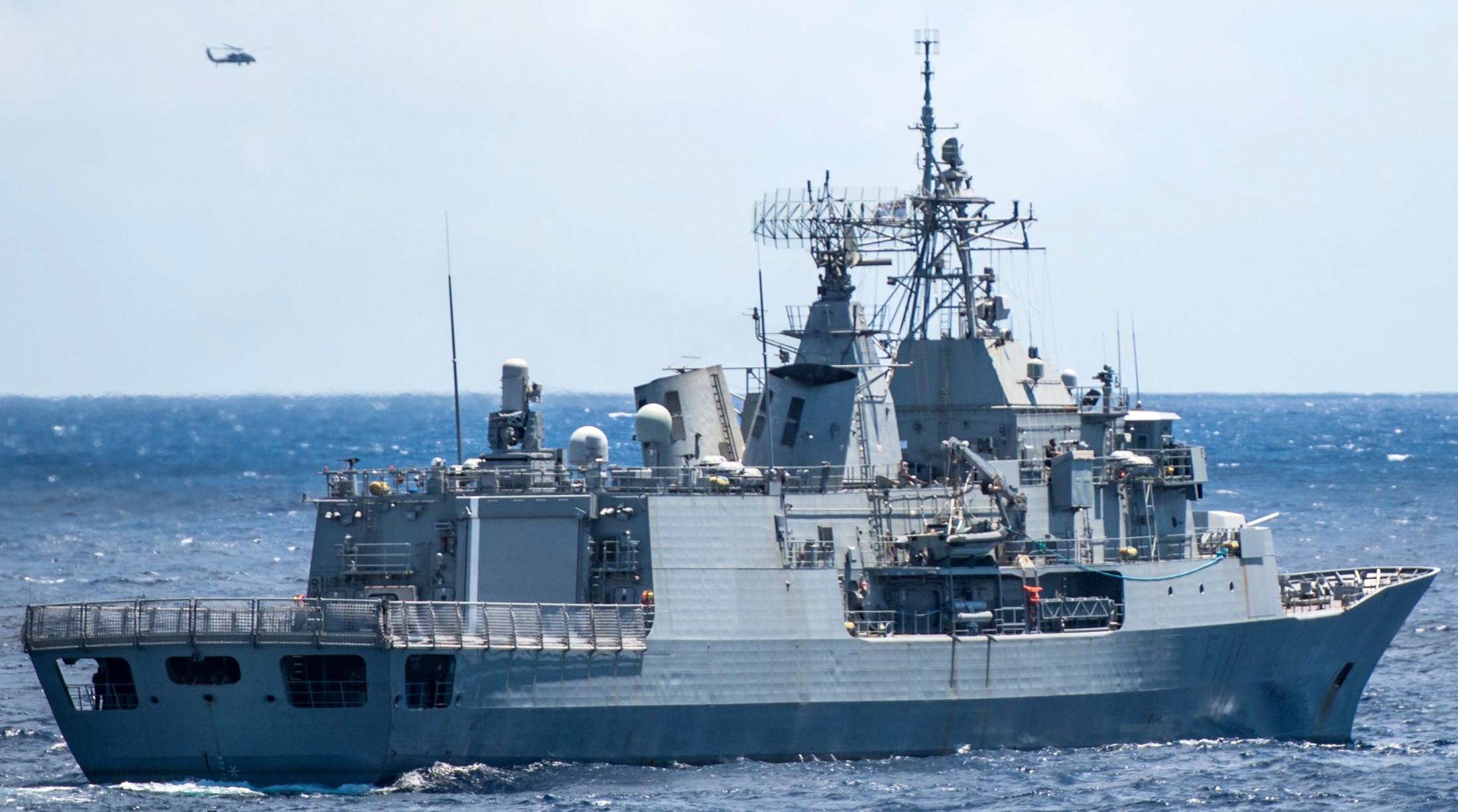 f-111 hmnzs te mana anzac class frigate royal new zealand navy rnzn 36 rimpac 2018