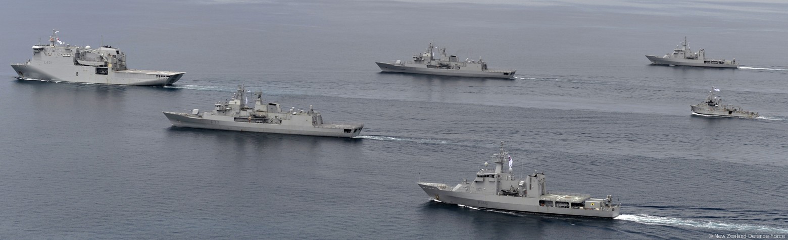 royal new zealand navy frigate te kaha anzac meko class offshore patrol vessel opv protector otago lake hmnzs