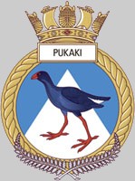 p-3568 hmnzs pukaki insignia crest patch badge protector class patrol vessel royal new zealand navy