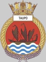 p-3570 hmnzs taupo insignia crest patch badge protector class patrol vessel royal new zealand navy