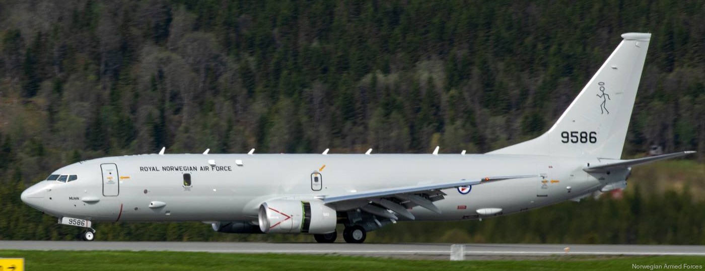 p-8a poseidon maritime patrol aircraft royal norwegian air force luftforsvaret 9586 munin 05