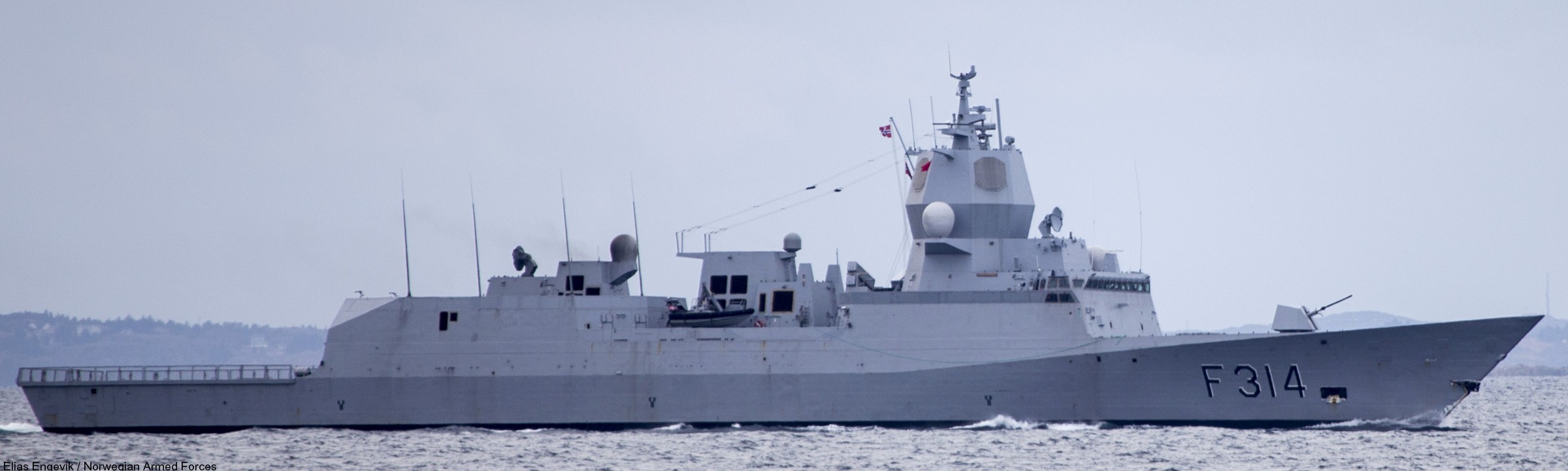 f-314 thor heyerdahl hnoms knm fridtjof nansen class frigate royal norwegian navy 25 aegis combat system