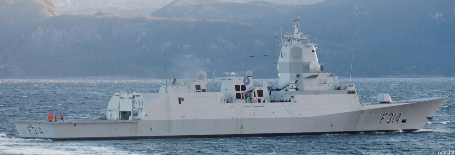 f-314 thor heyerdahl hnoms knm fridtjof nansen class frigate royal norwegian navy 45
