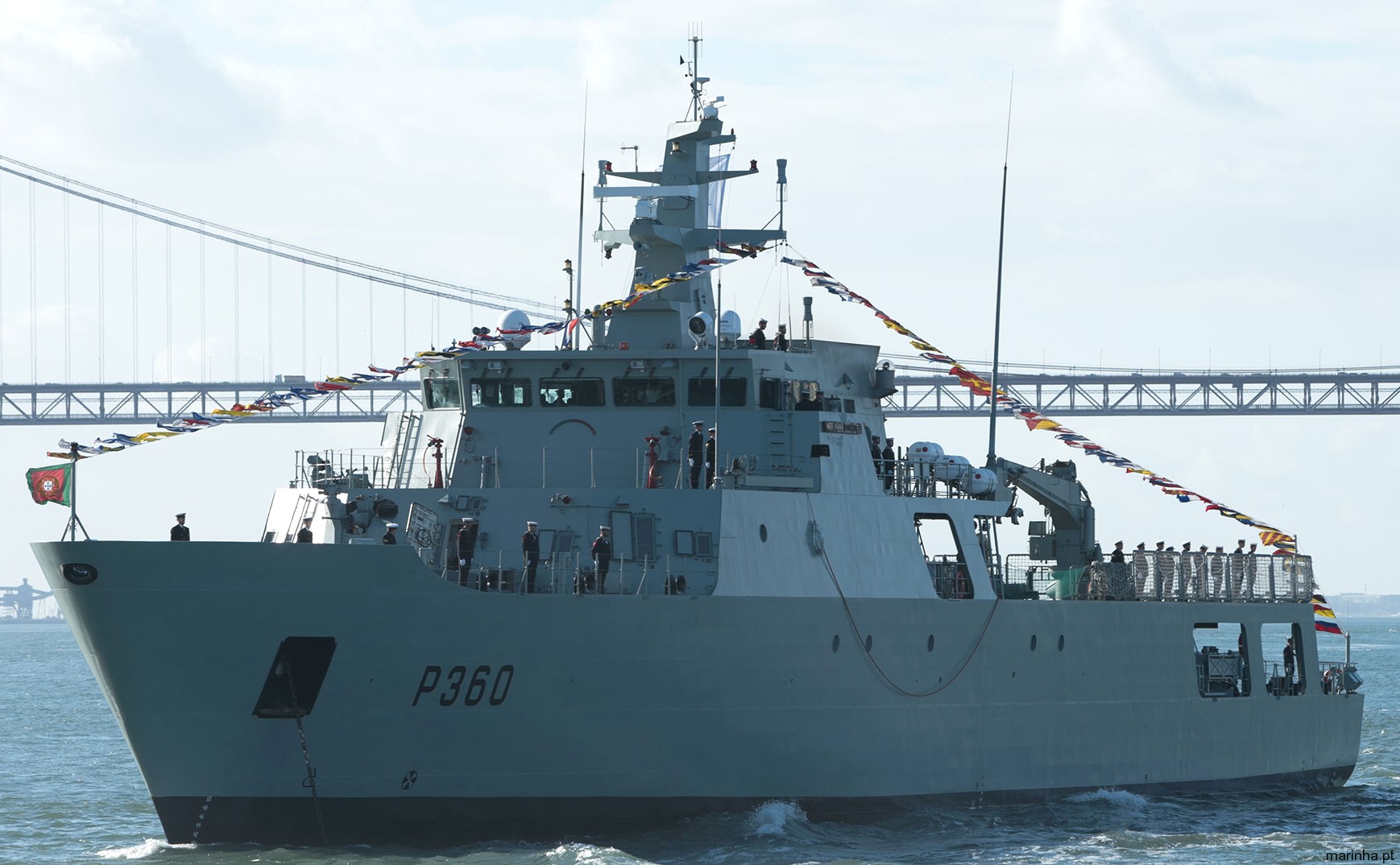 p-360 nrp viana do castelo class offshore patrol vessel opv portuguese navy marinha npo2000 08