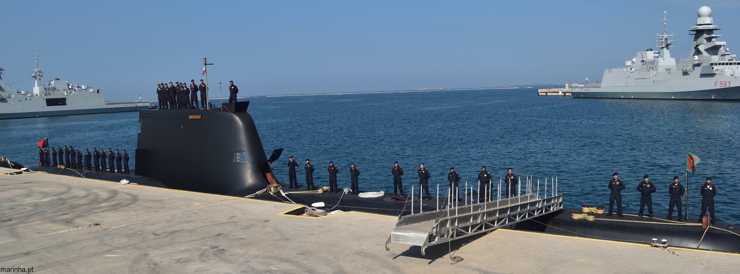 s-161 nrp arpao tridente class type 209pn attack submarine ssk aip portuguese navy marinha 09