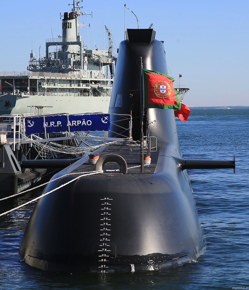 s-161 nrp arpao tridente class type 209pn attack submarine ssk aip portuguese navy marinha 10