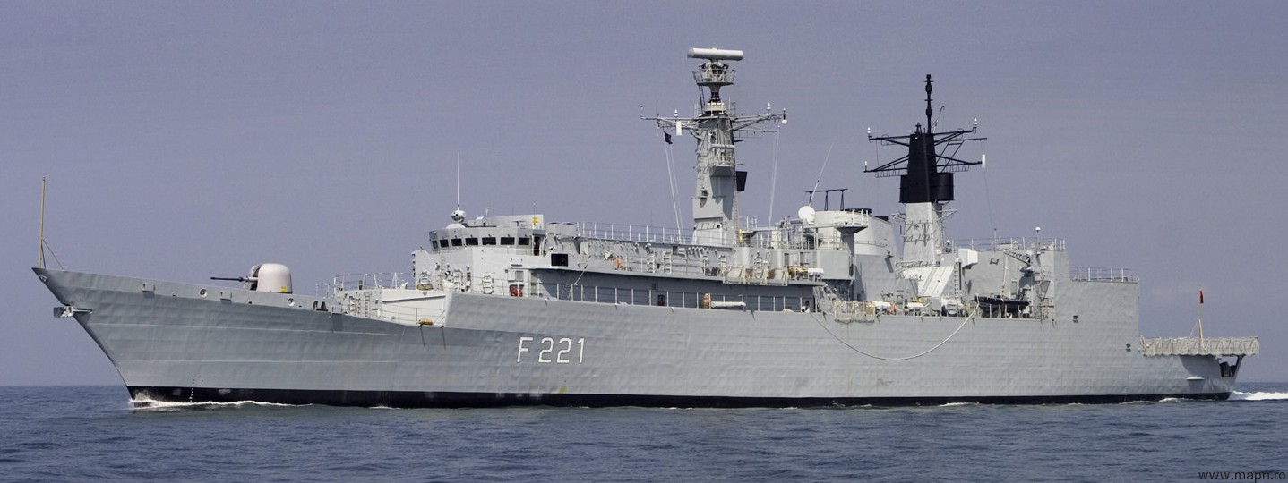 f-221 ros regele ferdinand frigate romanian navy type 22 broadsword class 35