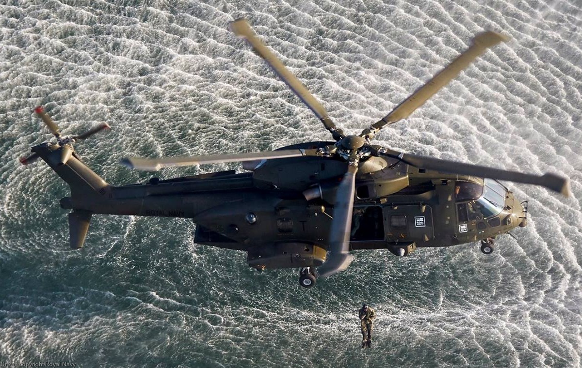 merlin hc3 hc3a mk.3 commando helicopter aw101 force chf royal navy 845 846 naval air squadron rnas yeovilton agusta westland marines 82
