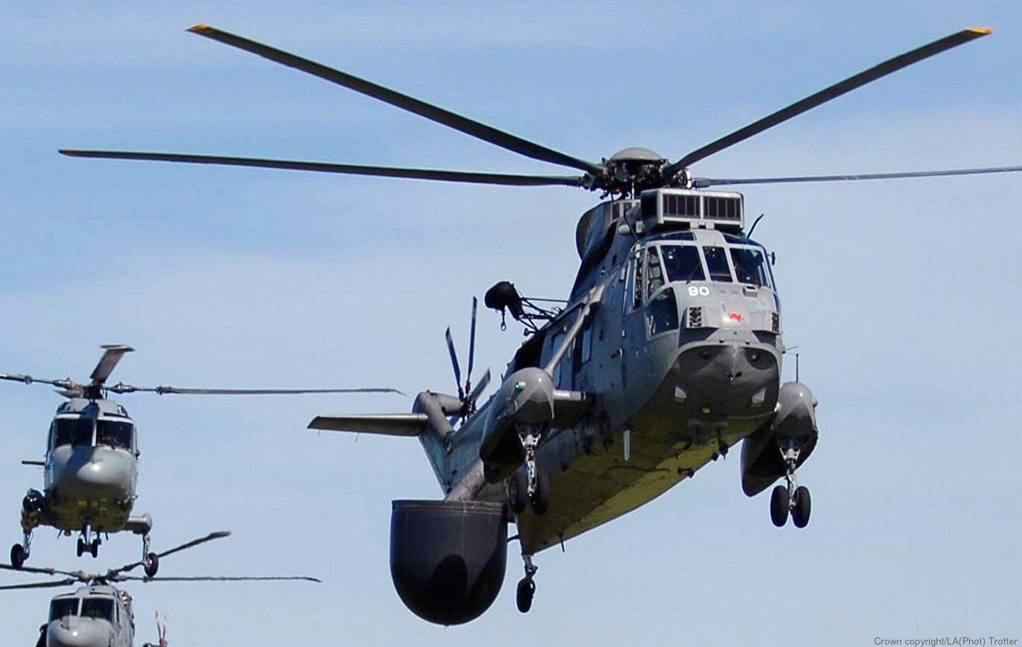 sea king asac.7 airborne surveillance control helicopter royal navy westland nas squadron rnas 13