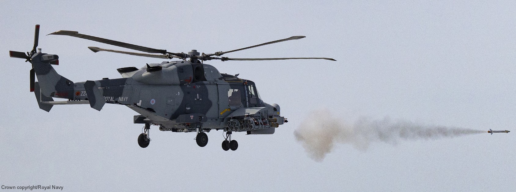 wildcat hma2 helicopter royal navy agusta westland aw159 leonardo naval air squadron nas rnas yeovilton 35 thales martlet missile firing