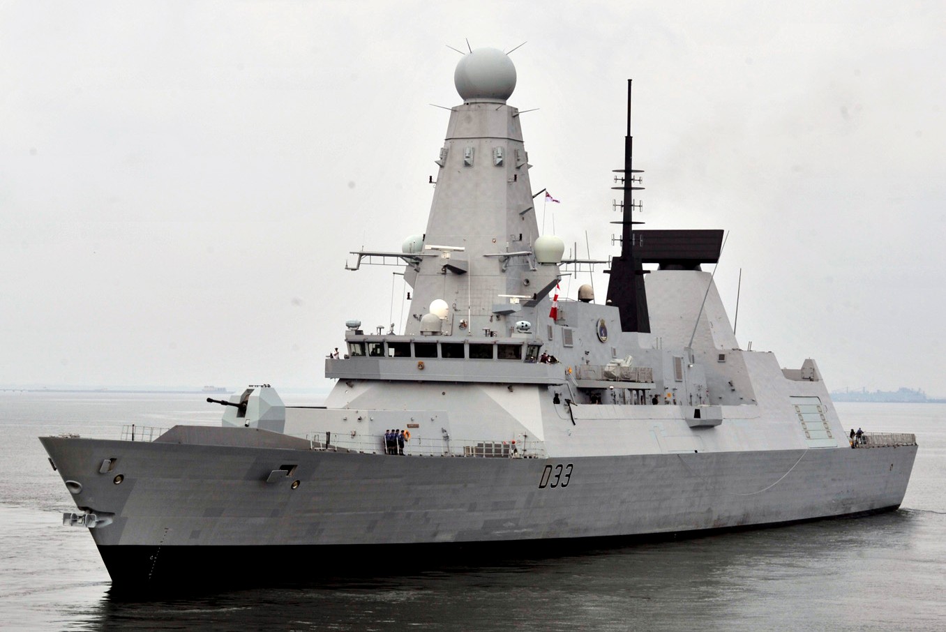 hms dauntless d-33 type 45 daring class guided missile destroyer royal navy sea viper paams 08