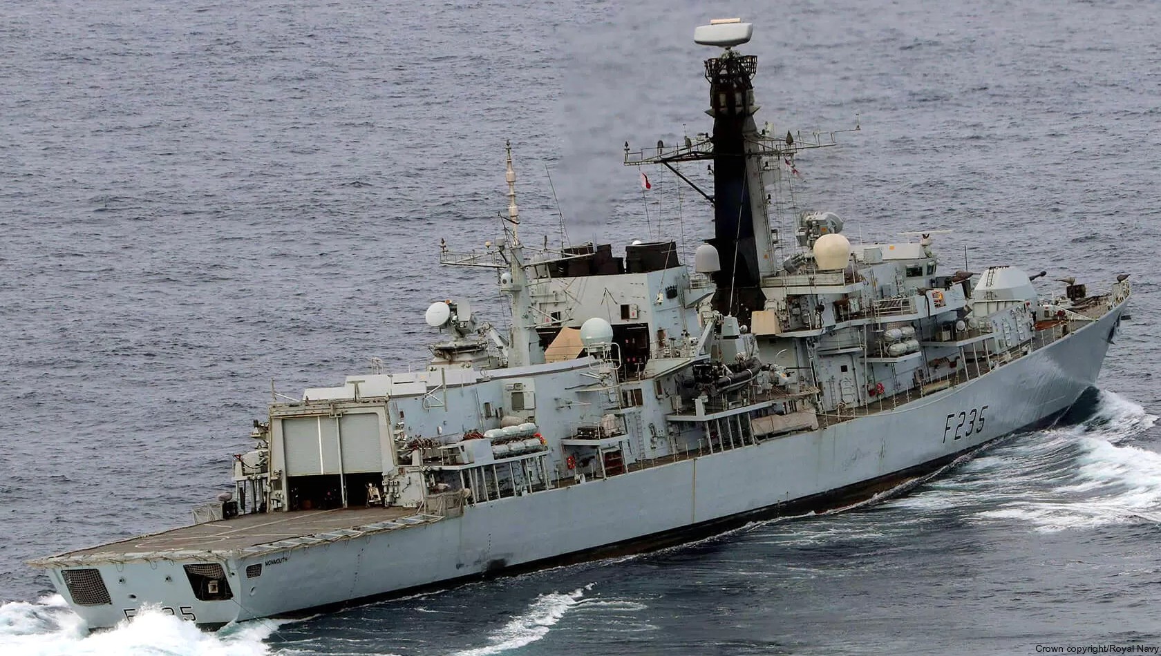 f-235 hms monmouth type 23 duke class guided missile frigate ffg royal navy 11