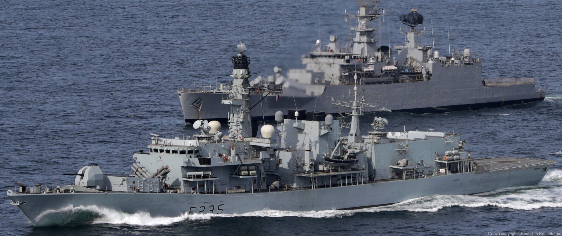 f-235 hms monmouth type 23 duke class guided missile frigate ffg royal navy 26