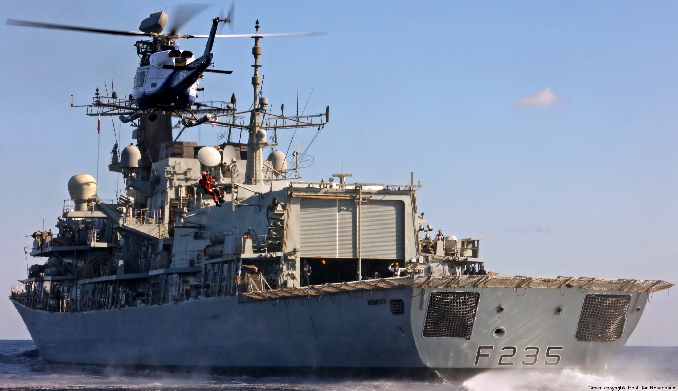 f-235 hms monmouth type 23 duke class guided missile frigate ffg royal navy 38
