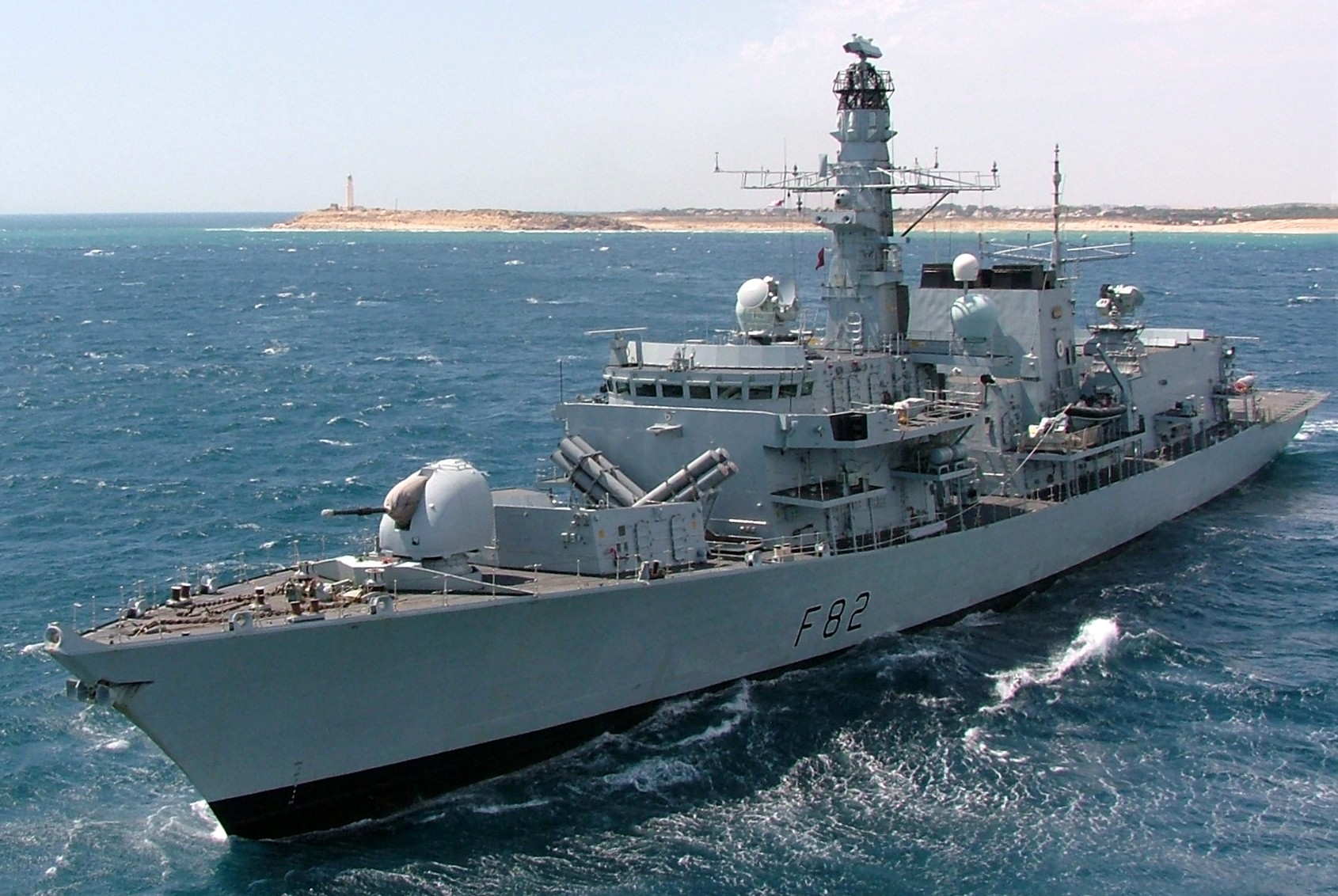 f-82 hms somerset type 23 duke class guided missile frigate ffg royal navy 08