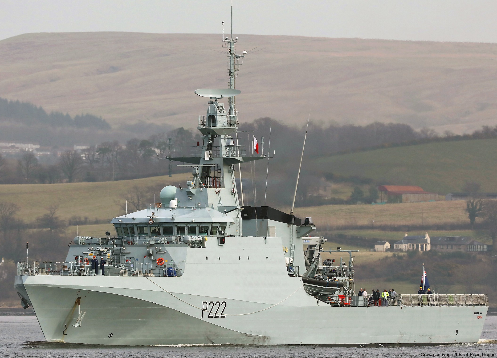 p222 hms forth river class offshore patrol vessel opv royal navy 02