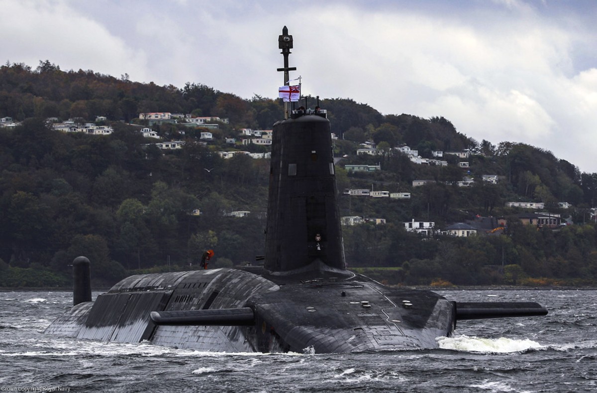 s29 hms victorious ssbn vanguard class ballistic missile submarine trident slbm royal navy 10