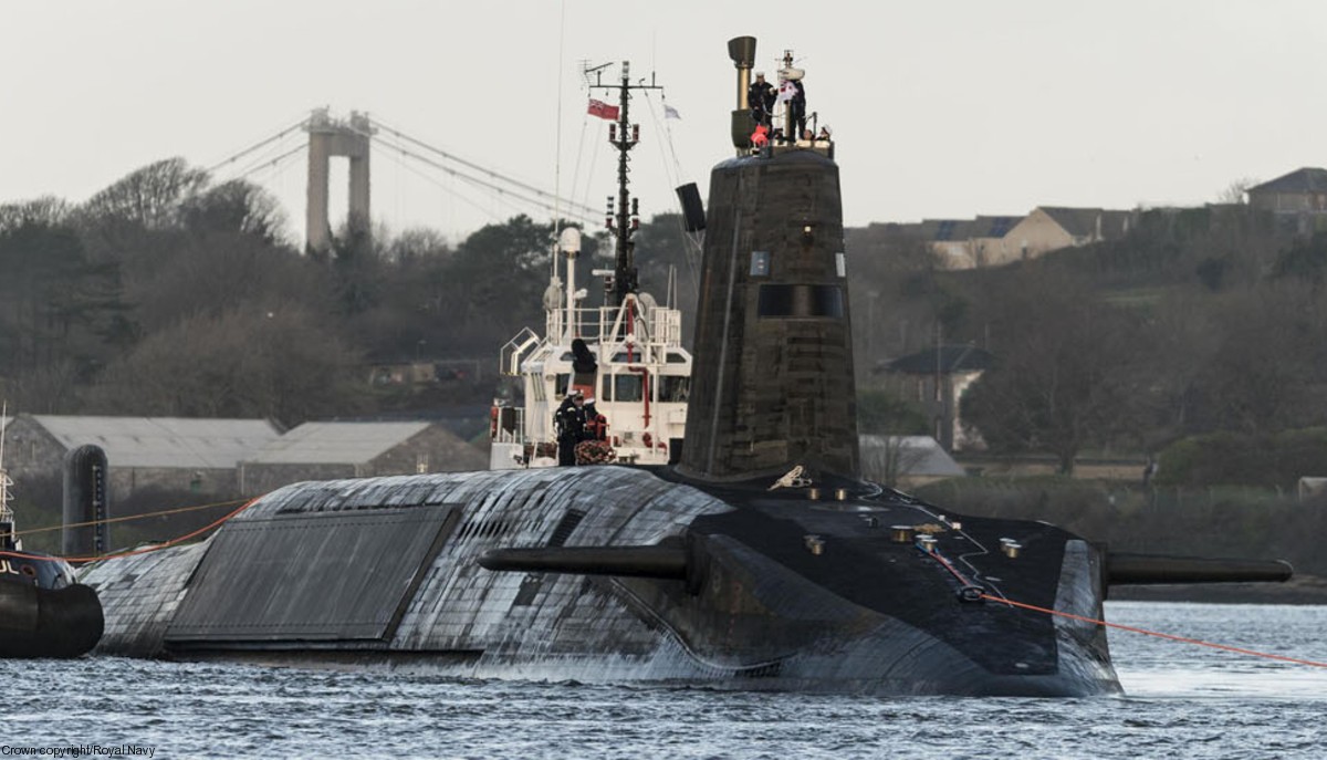 s31 hms vengeance vanguard class ballistic missile submarine ssbn trident slbm royal navy 06