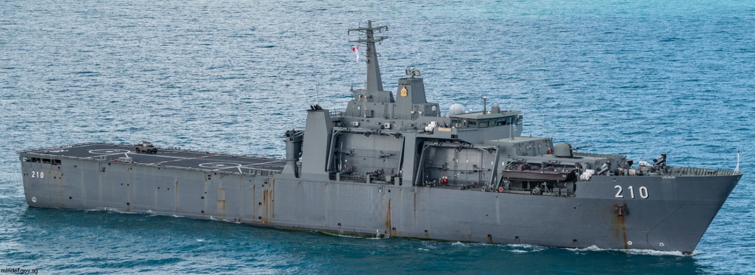 210 rss endeavour endurance class amphibious transport dock landing ship lpd republic singapore navy 05
