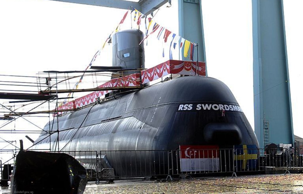 archer class attack submarine ssk aip swordsman rss republic singapore navy 02sw