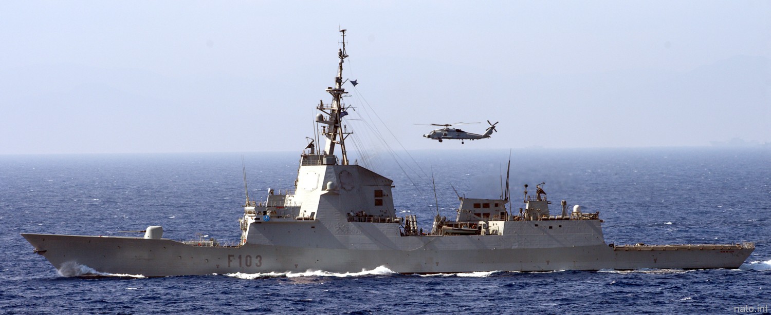 f-103 sps blas de lezo f100 bazan class guided missile frigate ddg spanish navy 06x izar ferrol