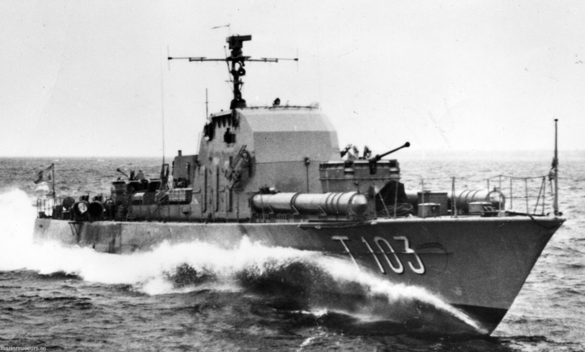 t103 polaris hms hswms plejad class fast attack craft torpedo boat vessel swedish navy svenska marinen 05
