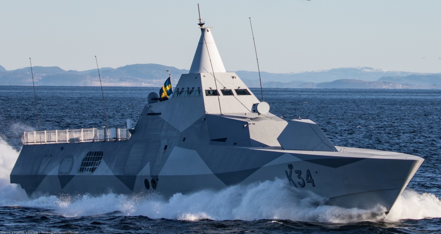 royal swedish navy marinen corvette