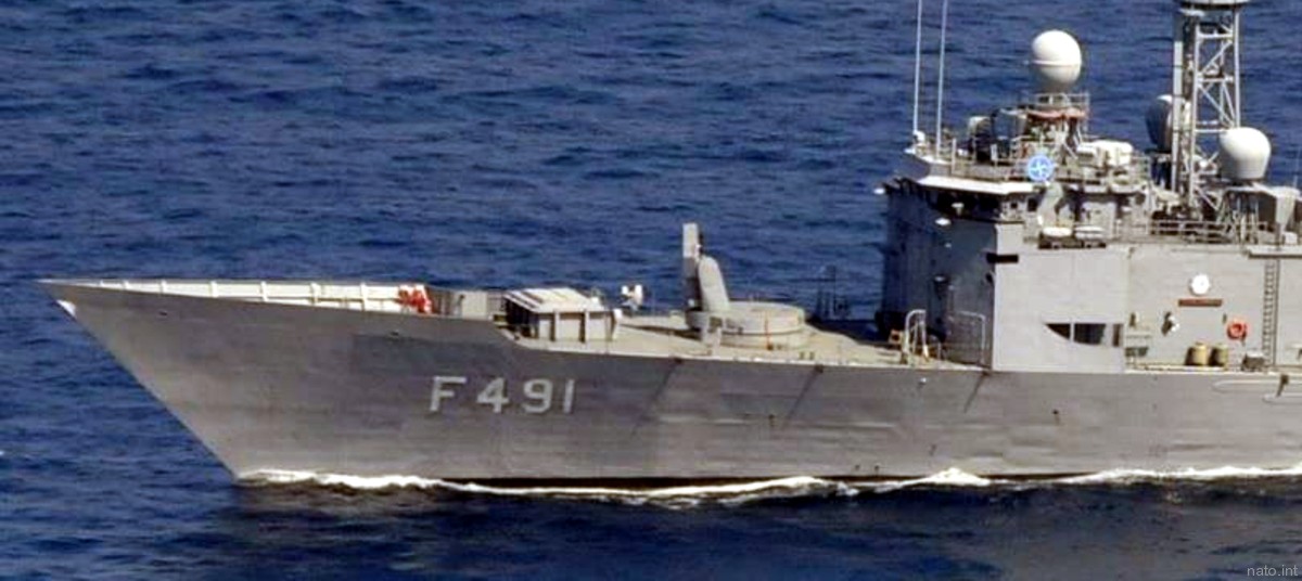 f-491 tcg giresun gabya g-class perry frigate ffg turkish navy türk deniz kuvvetleri 02a mk.41 vls rim-162 evolved sea sparrow missile essm
