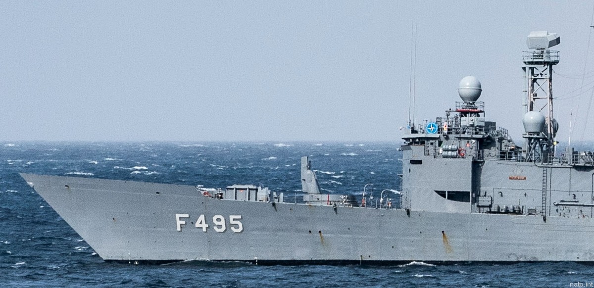 f-495 tcg gediz gabya g-class perry frigate ffg turkish navy türk deniz kuvvetleri 08a mk.41 vls mk.13 missile launcher