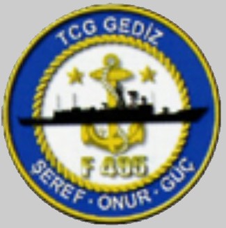 f-495 tcg gediz insignia crest patch badge gabya g-class frigate turkish navy 02x