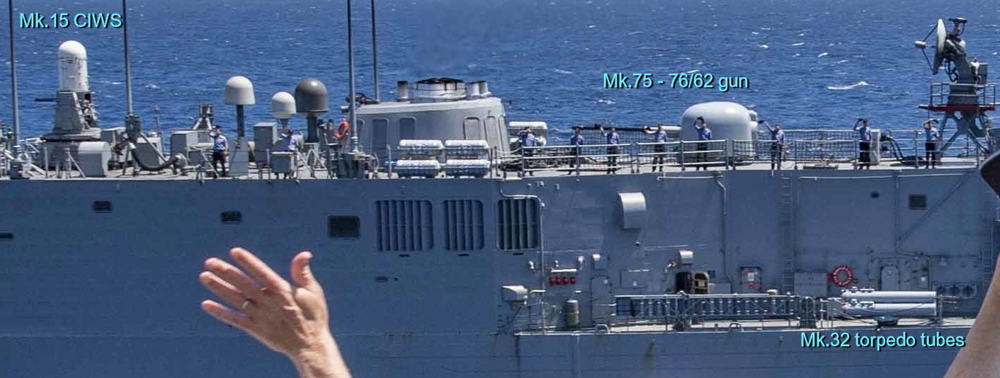 gabya g-class perry frigate ffg turkish navy türk deniz kuvvetleri mk.15 phalanx ciws mk.75 gun 76/62 mk.32 torpedo tubes