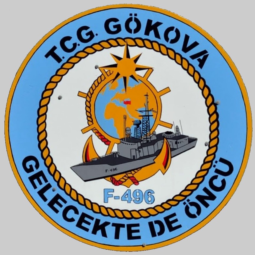 f-496 tcg gokova insignia crest patch badge gabya g-class frigate turkish navy 04