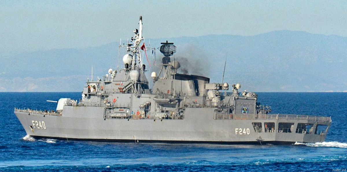 f-240 tcg yavuz meko 200tn class frigate turkish navy türk deniz kuvvetleri sea sparrow missile sam harpoon ssm 04