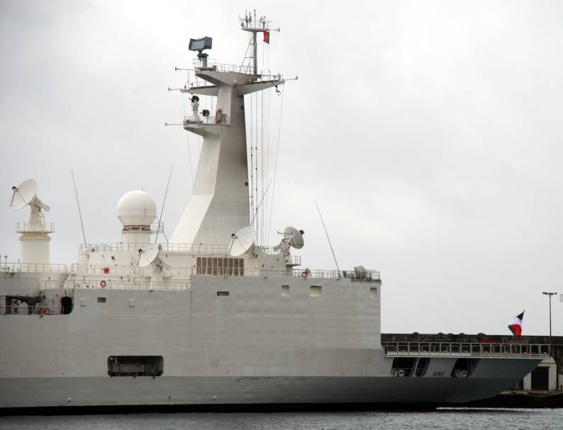 a-601 fs monge missile range instrumentation ship french navy marine nationale ponta delgada azores portugal