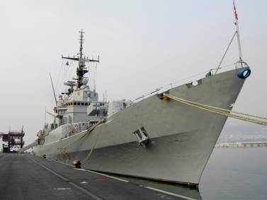 ITS Espero F 576 - NATO standing naval force mediterranean - STANAVFORMED - Trieste, Italy - November 2004