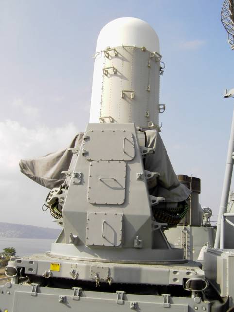 CIWS - USS Hue City CG 66 - Ticonderoga class guided missile cruiser - Trieste, Italy - 2004