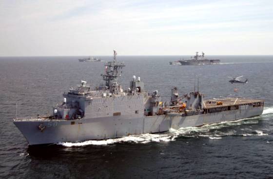 USS Carter Hall LSD 50 - Amphibious Dock Landing Ship - US Navy